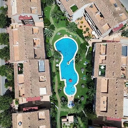 Apartament Arena ,wifi ,piscinas,jardines,gimnasio,sauna Platja de Larenal